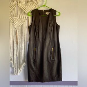 Michael Kors Black Midi Dress